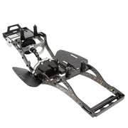 MEUS Racing RC LCG-GOLD RUSH V1 Carbon Fiber Chassis Frame DIY Kit Gearbox Kit Overdrive 21% for 1/10 Axial SCX10 I II Capra Upgrade Parts