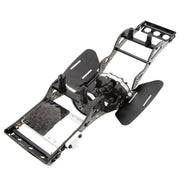 MEUS Racing RC LCG-GOLD RUSH V1 Carbon Fiber Chassis Frame DIY Kit Gearbox Kit Overdrive 21% for 1/10 Axial SCX10 I II Capra Upgrade Parts