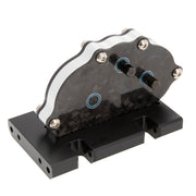 MEUS Racing RC LCG-GOLD RUSH V1 Carbon Fiber Chassis Frame DIY Kit Gearbox Kit Overdrive 21% for 1/10 Axial SCX10 I II Capra Upgrade Parts