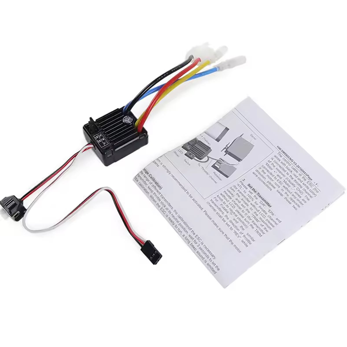 Hobbywing Quicrun WP-1060-RTR 2-3S 60A Waterproof Brushed ESC (Generic OEM)