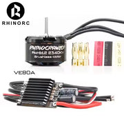 RHINO ESC Crawler 80A brushless + 2340KV Motor Power system AM32 for 1/10 TRX4 SCX10 MOA Shafty Truck