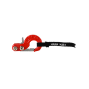 Small 19x12mm Scale Metal RC Crawler Winch Hook (Red)