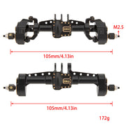 MEUS Racing Traxxas TRX4M Portal Axle Upgrade Ground Clearance +8MM for 1/18 Traxxas TRX4M Upgrade Portal Axle CVD Drive Shaft Gear Replacement