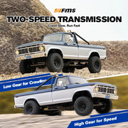 FMS 1:18 FCX18 II Ford F-100 RTR Brushed (199mm Wheelbase) CERULEAN