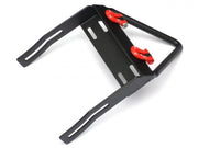 1:10 Scale Steel Stinger Front Bumper w/ Towing Hooks Black