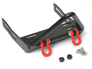 1:10 Scale Steel Stinger Front Bumper w/ Towing Hooks Black