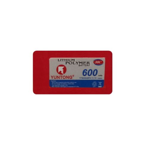 Lipo Battery YT 3s 600 30c (jst)