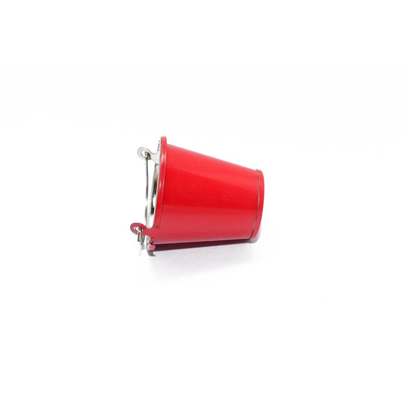 1:10 Small Scale RC Metal Bucket 38mm (Red)