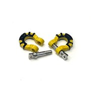 1:10 Scale Metal Trailer Tow Hook Shackles (Yellow) (Copy) (Copy)