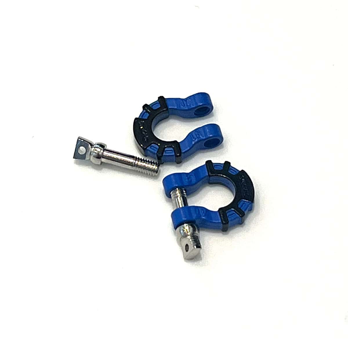 Metal Trailer Tow Hook Shackles (Blue)