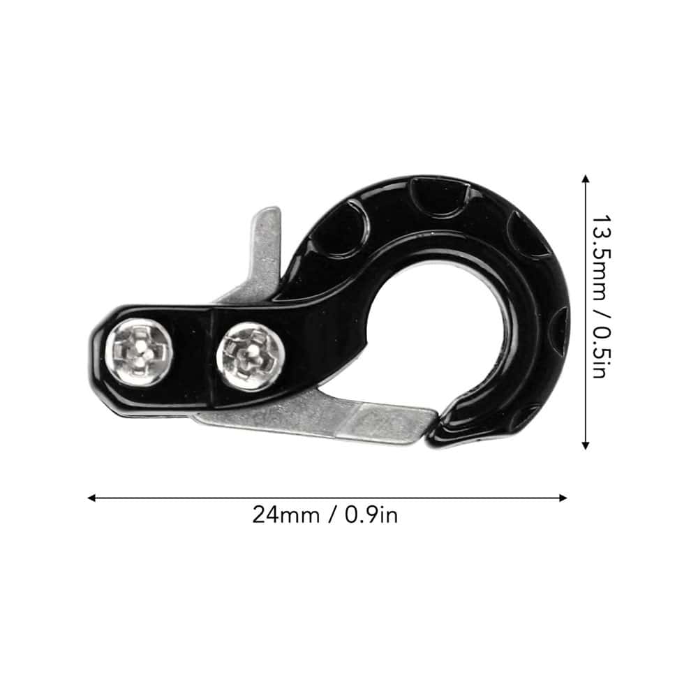Scale Metal RC Crawler Winch Hook (Black)