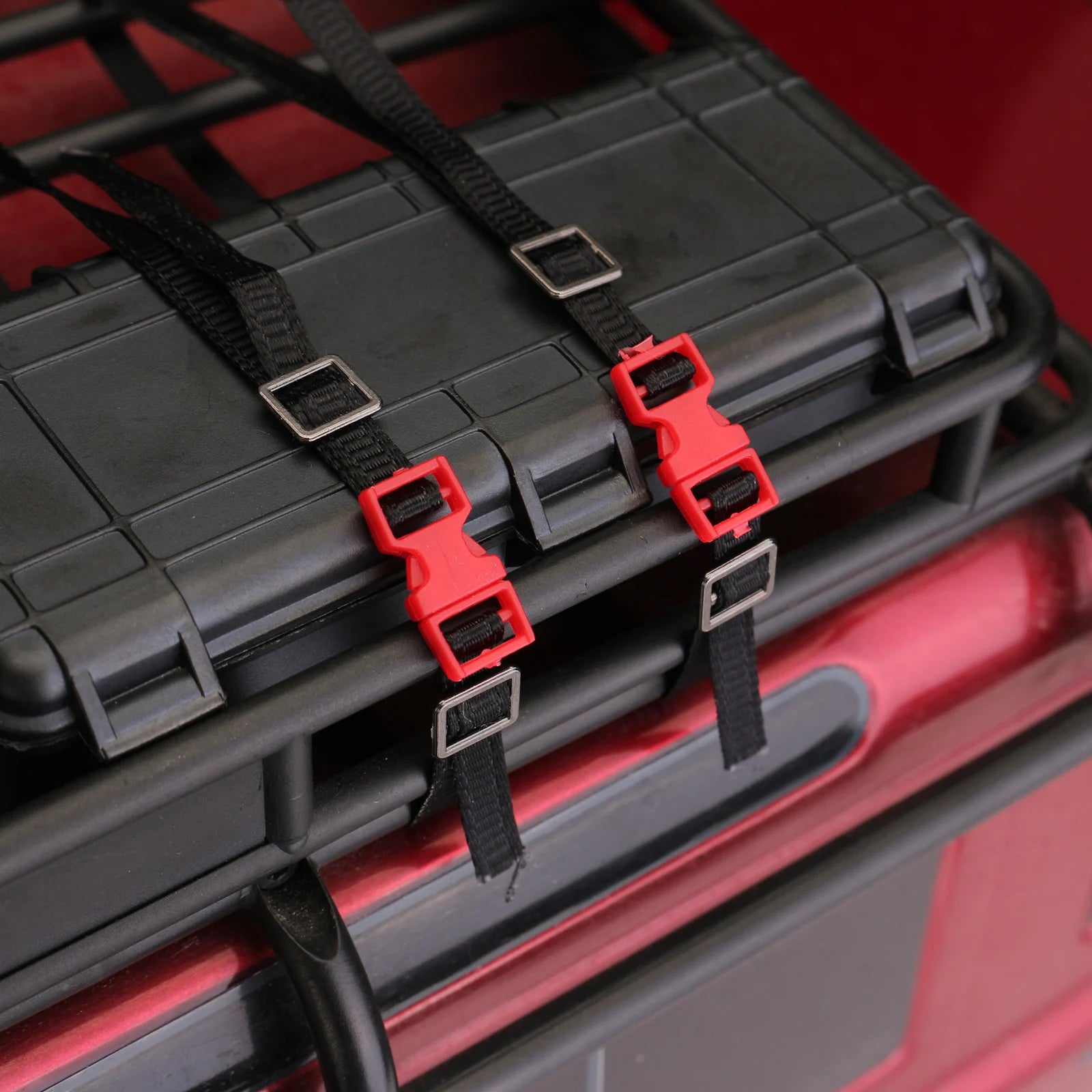 30cm Roof Luggage Strap (Black Clip) 2 pcs