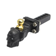 Metal 1:10 Scale Trailer Hitch / Towbar Skull (Black)
