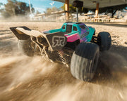 ARRMA 1/16 MINI KRATON 3S DSC 4X4 RTR BRUSHLESS SPEED TRUCK (TEAL/PINK)