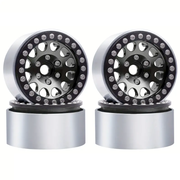 Black CNC Aluminium 1.9 Beadlock Rim (4pc)
