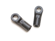 Boom Racing KUDU™ Heavy Duty Rust-Resistant M4 Nylon Rod Ends 18.5mm (Straight) w/ SST Pivot Ball (5.8x3x7.4mm) (10)