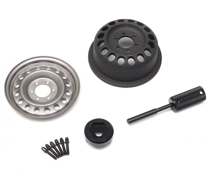 1.9" Lightweight OEM 16-Hole Steelie 6-Lug Spare Wheel Set (1)