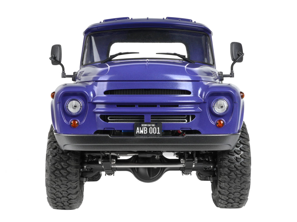 Boom Racing BRX01 AWB Adjustable Wheelbase 1/10 4WD Radio Control Chassis Kit With ZIL Pickup Hard Body (Recon G6 Certified) for BRX01 AWB