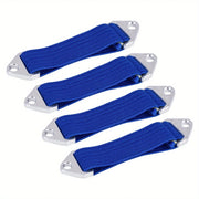 Adjustable Shock Absorber Limit Bands for 1/10 RC Crawler 4pc (Blue)