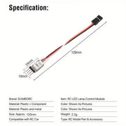 Dumbo RC LED Light Control Lamp Panel for RC Car