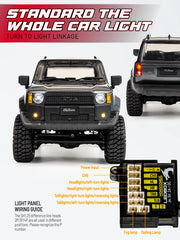 Officially Licensed Toyota Prado Cruiser 4WD UDIRC UCX 1802 PRO 1:18 Crawler (White)