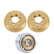 1:10 Scale 88g Brass Disc Wheels Weight (2pc)