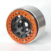 PROCESS 1.9 CNC'D BEADLOCK RIM ORANGE ON BLACK