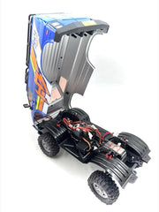CR18P EVO V2 Rock Van, Brushed, 4x4 RTR Trail Crawler (Blue) - Six33 RC
