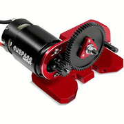 Clear Acrylic Transmission 30% Overdrive Gearbox for LCG Comp Builds (Red)