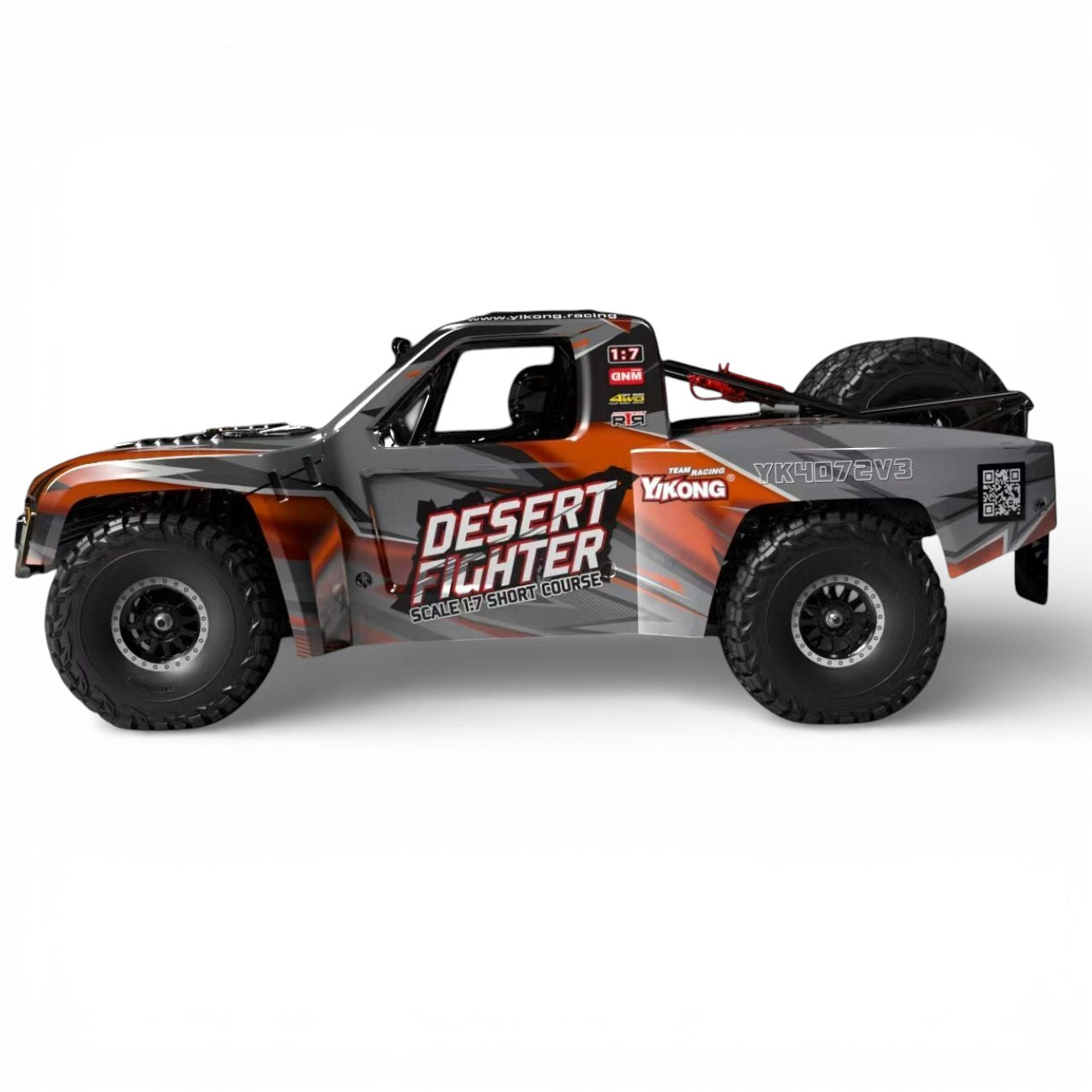 YIKONG YK4072 V3 DF7 1/7 6S Brushless 4WD RC Short Truck - Red