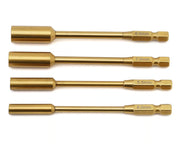 Hobby Details Titanium Tip Power Tool Nut Driver 4.0/5.5/7.0/8.0mm 4pcs/set