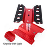 Aluminum Work / Repair Stand 360 Degree Rotation (Red)