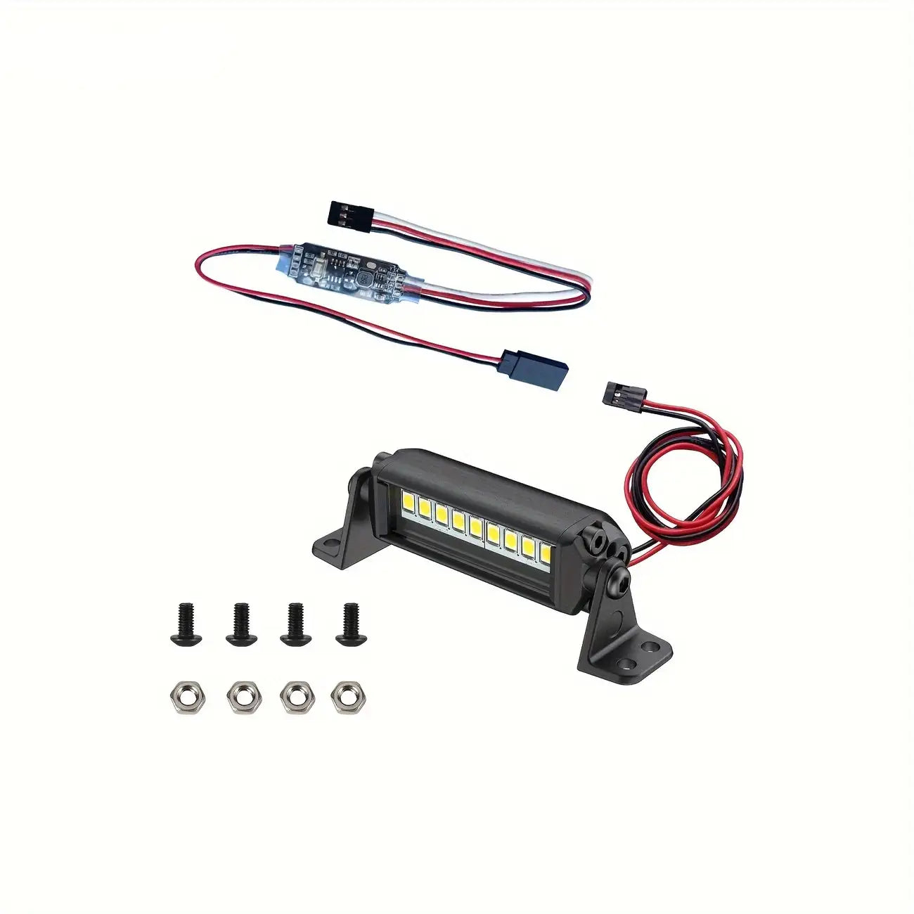 LED Lightbar for RC Crawler (55mm) with Controller