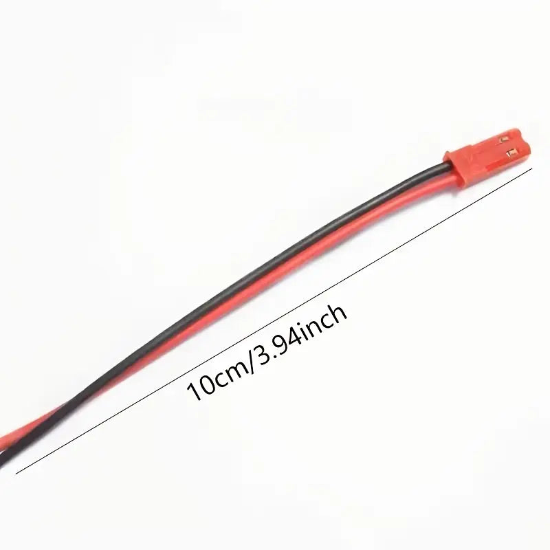 10cm JST Connector Set: Male + Female