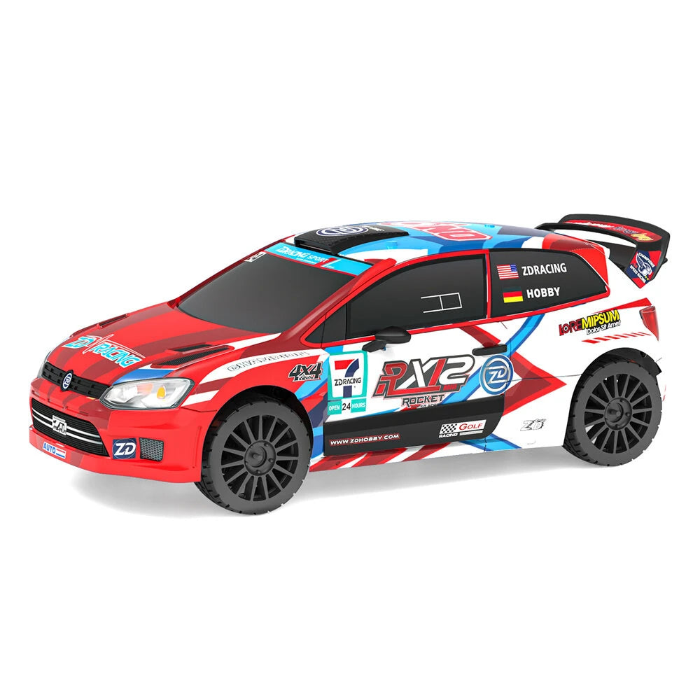 ZD Racing 1/12 Scale 4WD RX12 Brushless 80km/h Drift Rally RC Car w/Gyro - RTR