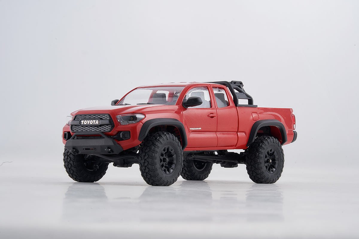 FMS FCX24M Toyota Tacoma 1:24 Scale RC Crawler RTR (Red) - Six33 RC