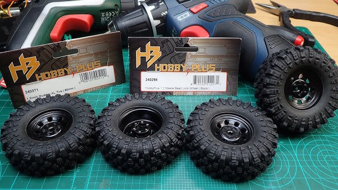 Hobby Plus RC 1.2 Steelie Bead Lock Wheel (4)