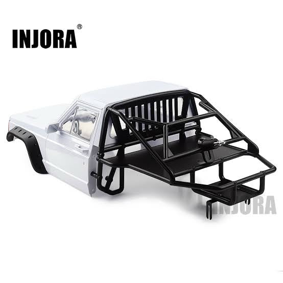 Injora 1:10 Scale Nylon Half Cage for RC Crawlers