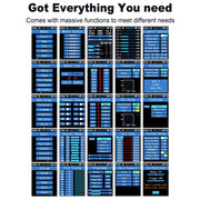 MEUS Racing ME-10B RC Transmitter 8CH 2.4GHz (Orange)