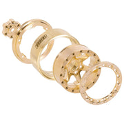 INJORA 1.3″ Brass - 5.25mm Offset Wheels for Micro Crawlers (W1310) - Six33 RC