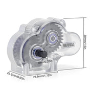 INJORA LCG Complete Transmission with Clear Cover for 1/10 SCX10 SCX10 II - Six33 RC
