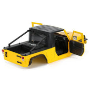 Jeep Wrangler Pickup Body for SCX10, SCX10 ii (313mm Wheelbase) - Yellow - Six33 RC