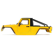Jeep Wrangler Pickup Body for SCX10, SCX10 ii (313mm Wheelbase) - Yellow - Six33 RC