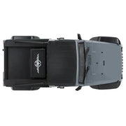 Jeep Wrangler Pickup Hard Body for SCX10, SCX10 ii (313mm Wheelbase) - Grey - Six33 RC