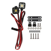 LED RC Crawler Work Lights + Controller (2Pc)