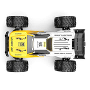 MJX HYPER GO 14207 1/14 2.4G Brushless High Speed RC Car Vehicle Models 53km/h Two Shells - Six33 RC