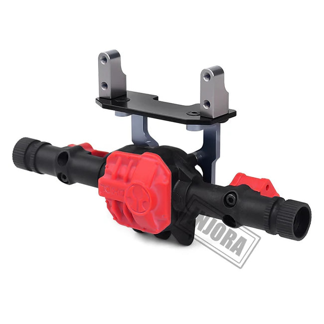 INJORA Metal Servo Mount Base Stand With Steering Link Rod For SCX10 II AR44 Axles