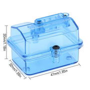 INJORA 1PCS Blue Plastic Waterproof Radio Device Receiver Box for 1/10 RC Car