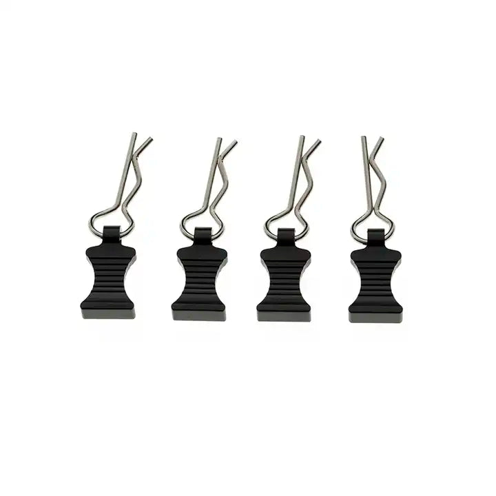 4 Body Clips with Handles 1:10 / 1:8