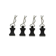4 Body Clips with Handles 1:10 / 1:8
